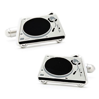 DJ Turntable Cufflinks