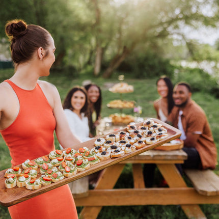 Canap?? 36" Appetizer Serving Tray