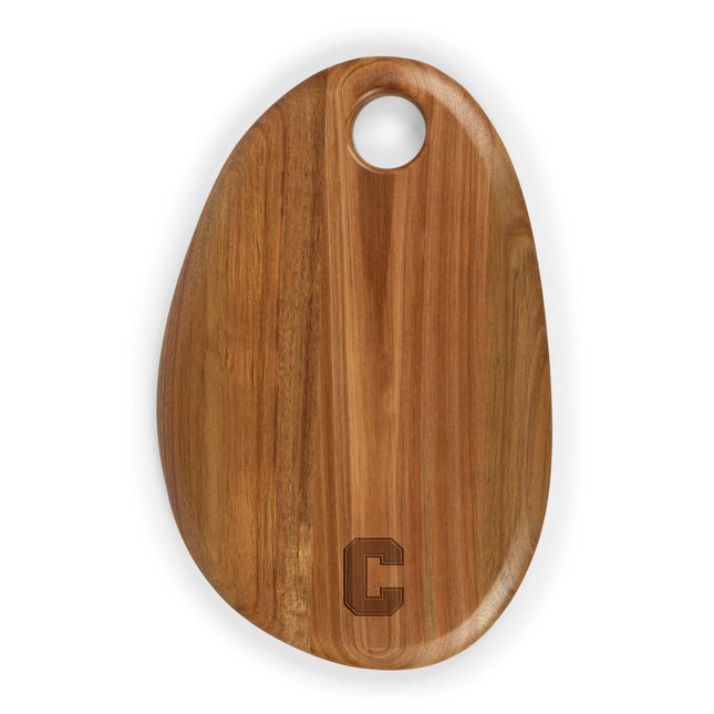 Cornell Big Red - Pebble Shaped Acacia Serving Board 15" x 1"