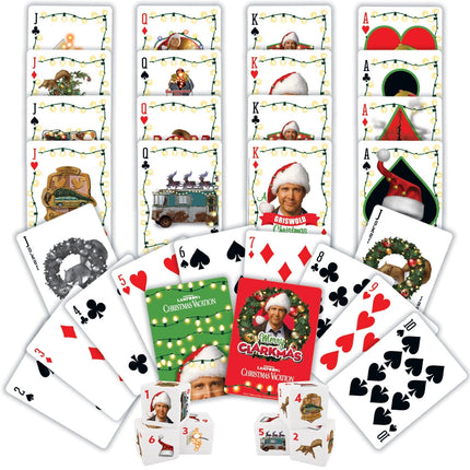 National Lampoon's Christmas Vacation 2-pack Playing Cards & Dice Set