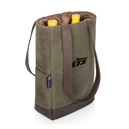 New York Jets - 2 Bottle Insulated Wine Cooler Bag