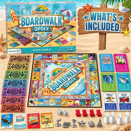 Beach Life - Boardwalk Opoly