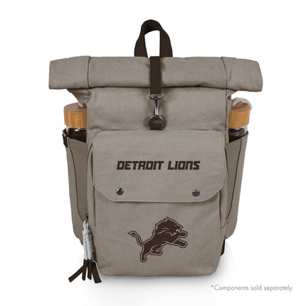Detroit Lions - Carmel Roll Top Picnic Backpack Cooler