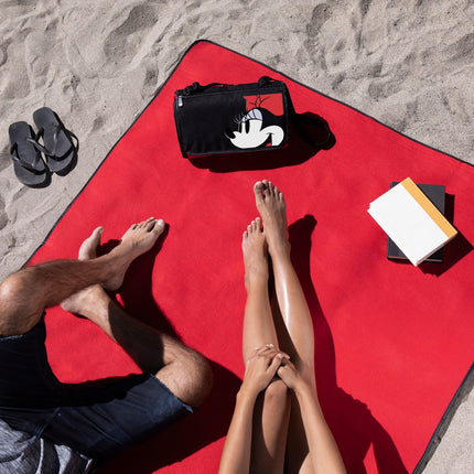Minnie Mouse - Blanket Tote Outdoor Picnic Blanket