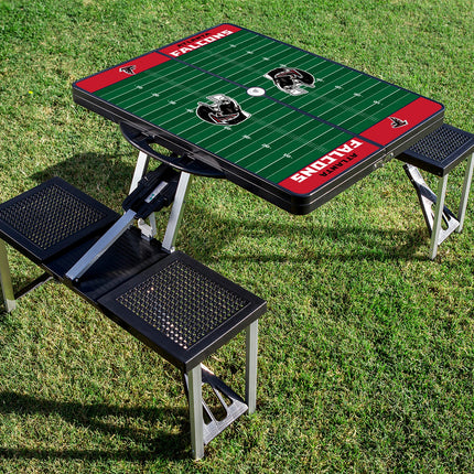Atlanta Falcons - Picnic Table Portable Folding Table with Seats