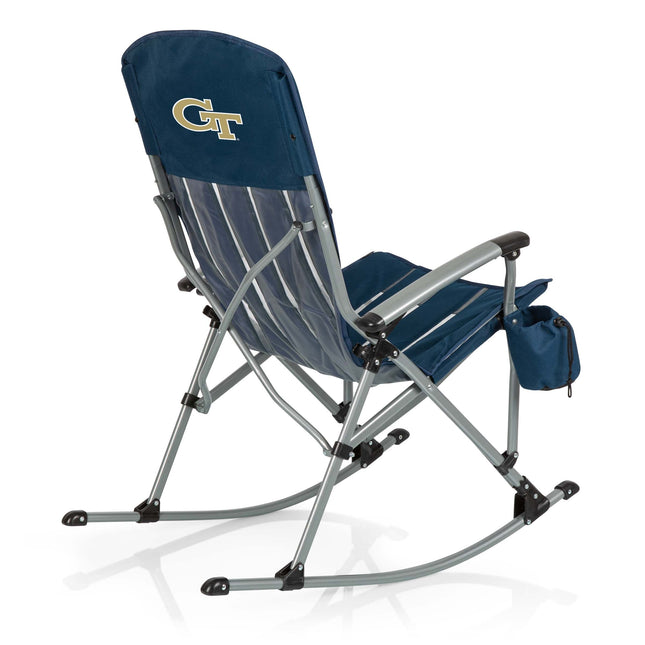 Georgia Tech Yellow Jackets - Outdoor Rocking Camp Chair