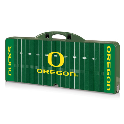 Oregon Ducks Football Field Picnic Table Folding Table with Seats