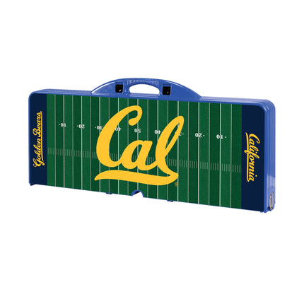 Cal Bears Football Field Picnic Table Portable Folding Table w Seats