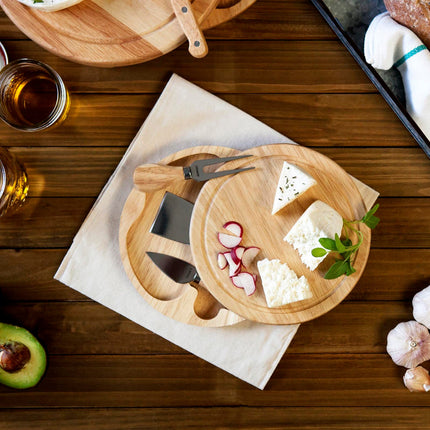 Brie Cheese Cutting Board & Tools Set