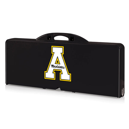 App State Mountaineers Picnic Table Portable Folding Table with Seats