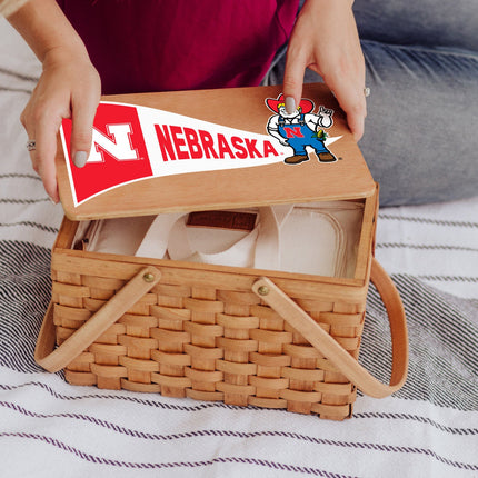 Nebraska Cornhuskers - Poppy Personal Picnic Basket