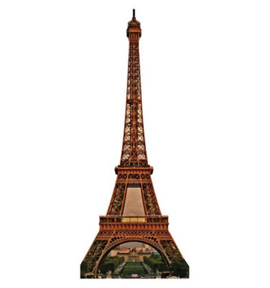 Eiffel Tower Cardboard Cutout
