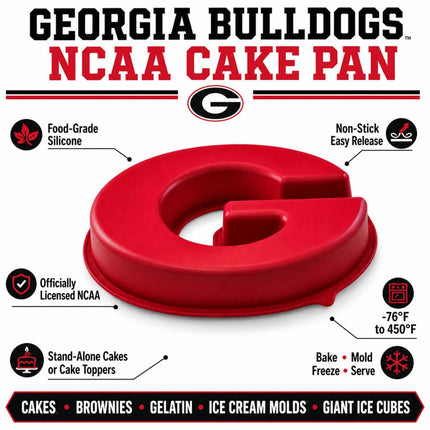 Georgia Bulldogs Cake Pan