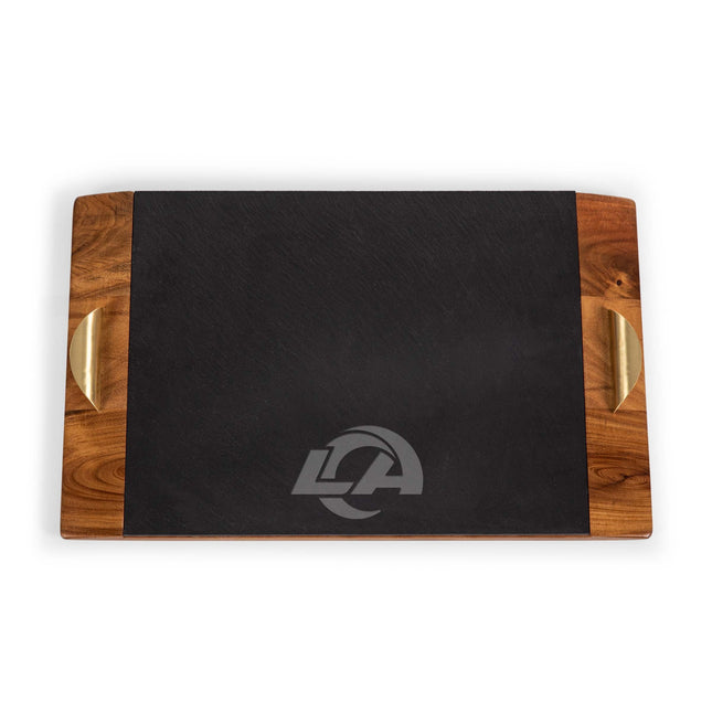 Los Angeles Rams - Covina Acacia and Slate Serving Tray