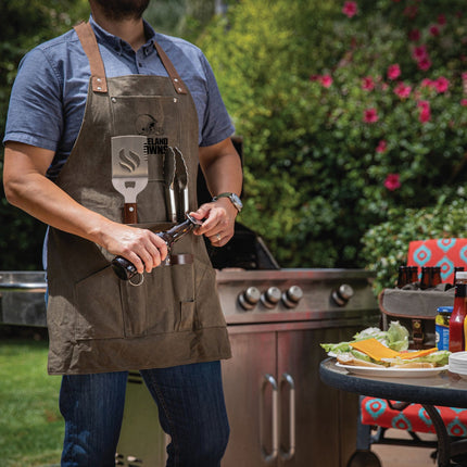 Cleveland Browns - BBQ Apron with Tools & Bottle Opener