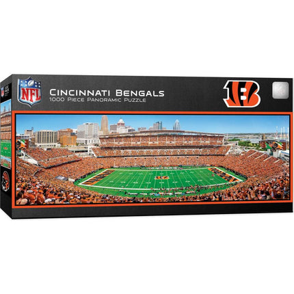 Cincinnati Bengals - 1000 Piece Panoramic Jigsaw Puzzle