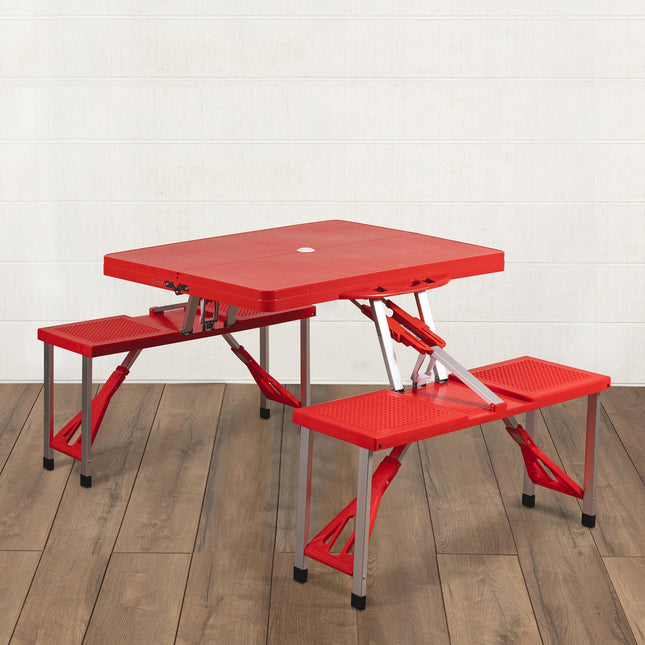 Picnic Table Portable Folding Table w Seats