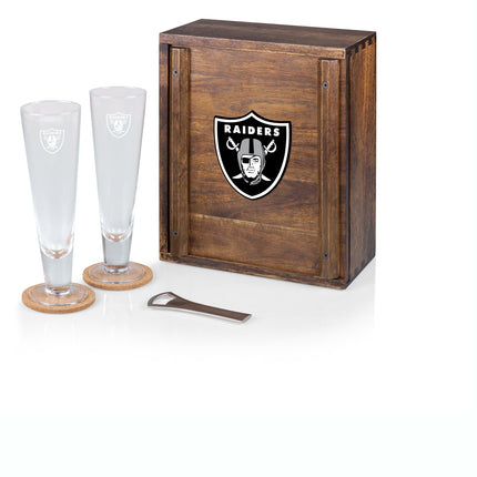 Las Vegas Raiders - Pilsner Beer Glass Gift Set