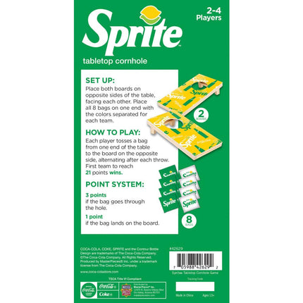 Sprite Tabletop Cornhole Game