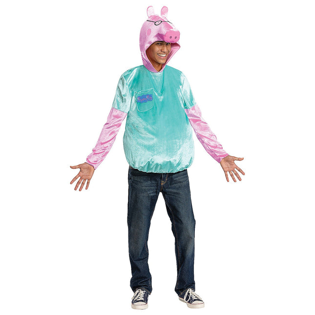 Adult Deluxe Peppa Pig Daddy Pig Costume