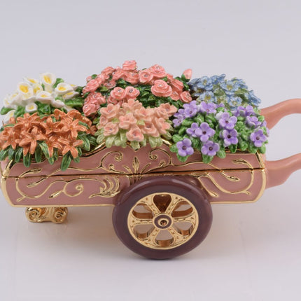 Florist Cat Trinket Box