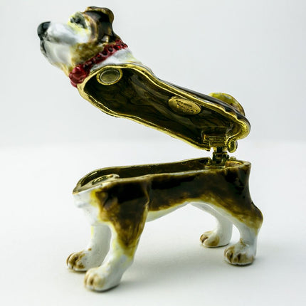 French Bulldog Dog Trinket Box