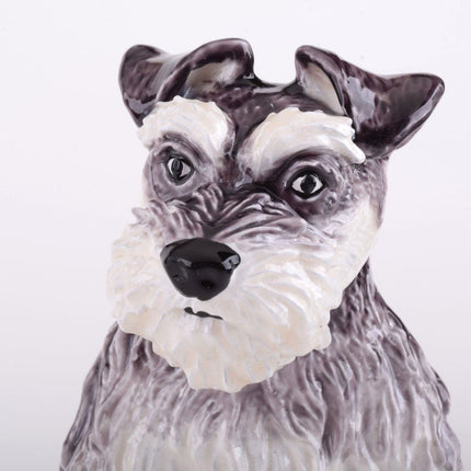 Large Dog Trinket Jar