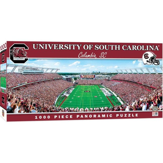 South Carolina Gamecocks - 1000 Piece Panoramic Jigsaw Puzzle - End View