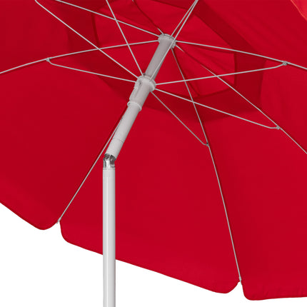 NC State Wolfpack - 5.5 Ft. Portable Beach Umbrella