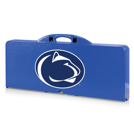 Penn St Nittany Lions Picnic Table Portable Folding Table with Seats
