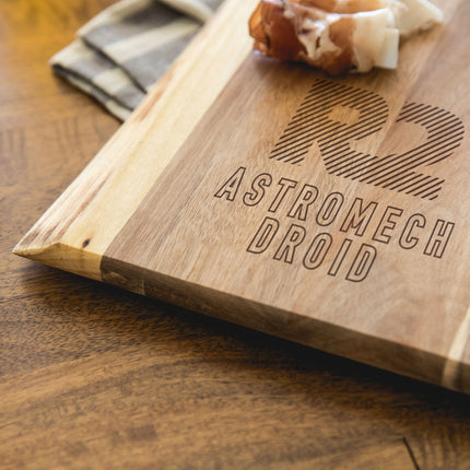 R2-D2 - Artisan 24" Acacia Charcuterie Board