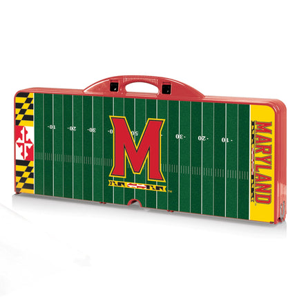 Maryland Terrapins Football Field Picnic Table Folding Table Seats