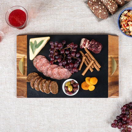 Covina Acacia and Slate Serving Tray