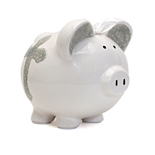 Faith Gray Large Piggy Bank