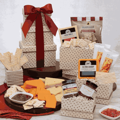Fall Harvest Charcuterie Tower