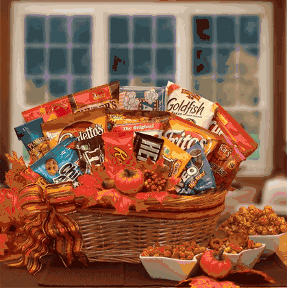 Fall Snack Attack Gift Basket