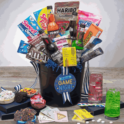 Family Game Night Gift Bucket