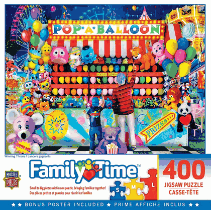 Family Time - Winning Throws 400 Piece Puzzle