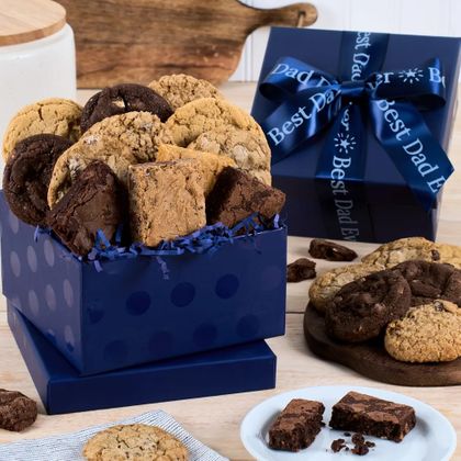 Father's Day Cookie & Brownie Gift Box