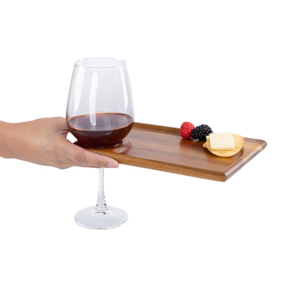 Rectangle Wine Appetizer Plate Set of  Four