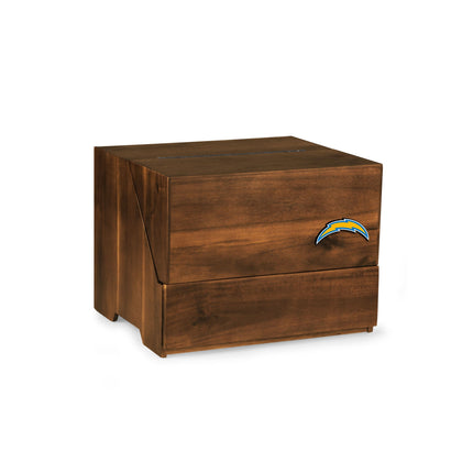 Los Angeles Chargers Madison Acacia Tabletop Bar Set