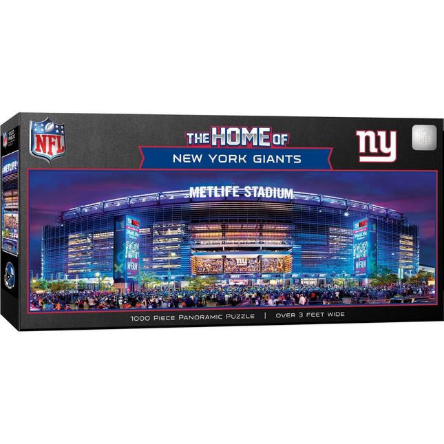 New York Giants - Stadium View 1000 Piece Panoramic Jigsaw Puzzle