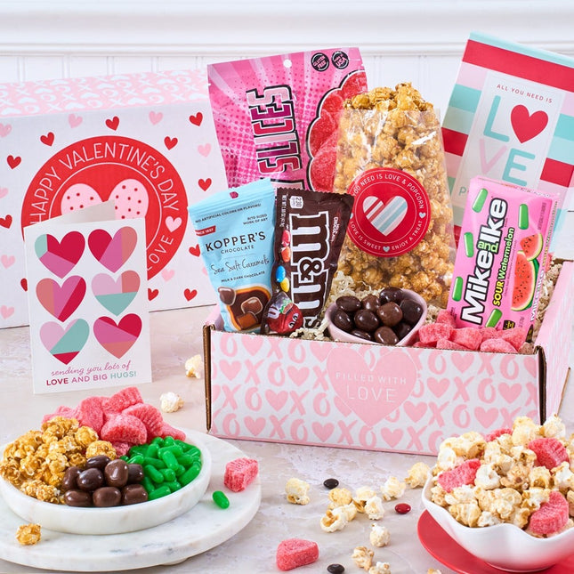 Filled With Love Popcorn And Candy