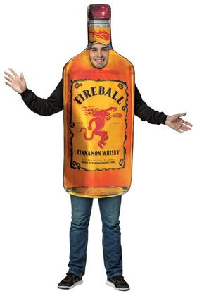 Fireball Whisky Bottle Costume