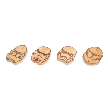 Star Wars Stormtrooper - Coasters with Bottle Openers, Pack of 4