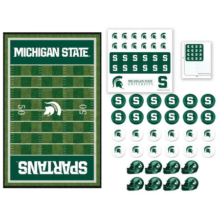 Michigan State Spartans Checkers Board Game