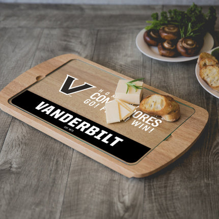 Vanderbilt Commodores - Billboard Glass Top Serving Tray