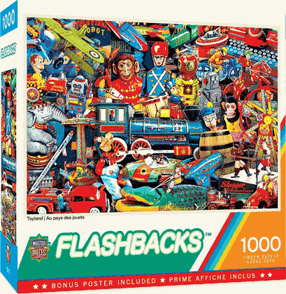 Flashbacks Toyland 1000 Piece Puzzle