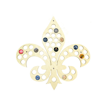 Fleur De Lis Beer Cap Holder