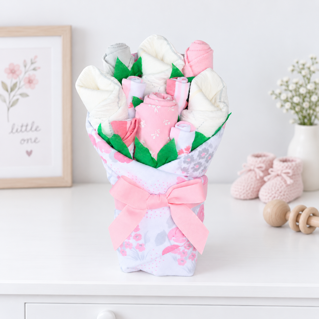 BBco. Floral Baby Gift Set